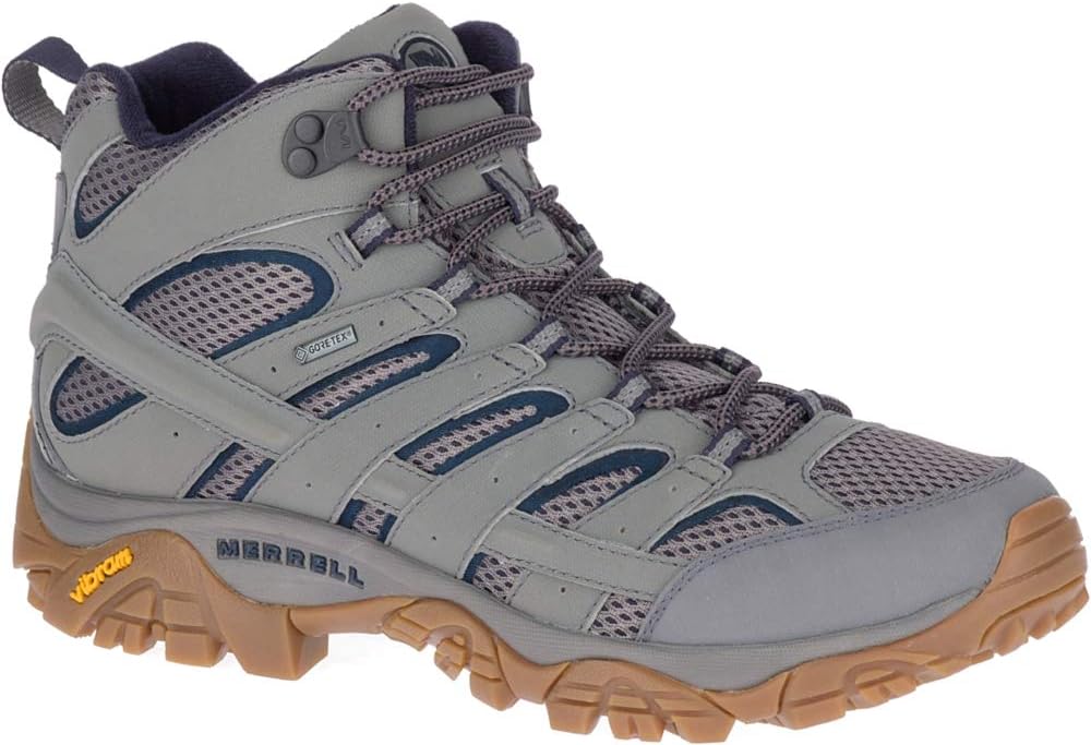 

Мужские походные ботинки Merrell Moab 2 Mid водонепроницаемые, серый/угольный