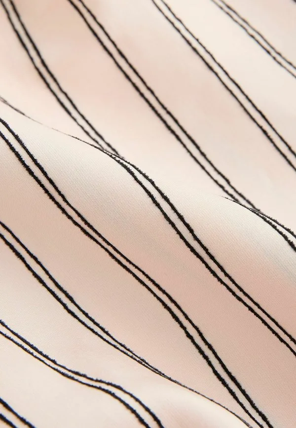 Шорты до колена из синели стандартного кроя Next, Pink Black Stripe — фото 3