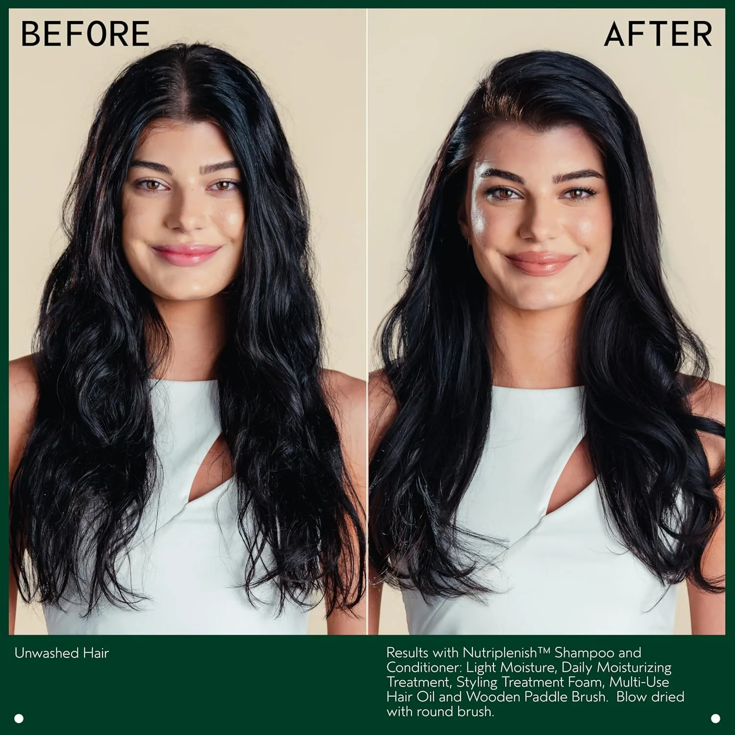 Шампунь и кондиционер Aveda Nutriplenish Light Moisture (двойной набор) | для нормальных и сухих волос | Органическое масло граната, кокосовое масло, масло манго | Дорожный размер — фото 4