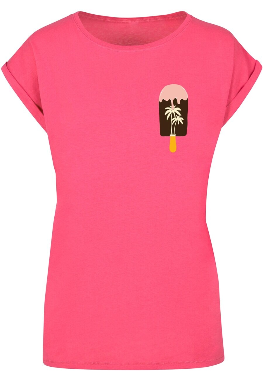 

Футболка Merchcode Shirt Summer - Icecream, цвет pink/light pink