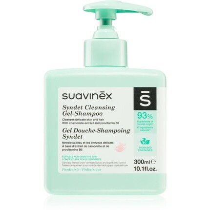 

Suavinex Syndet Очищающий гель-шампунь 2 в 1 для малышей - 300 мл
