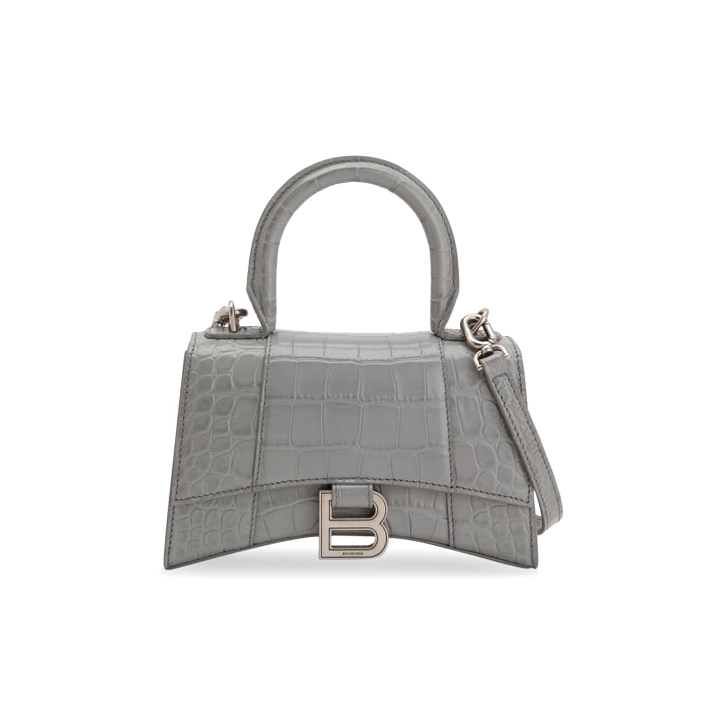 

Balenciaga Песочные часы с верхней ручкой Xs, Серый