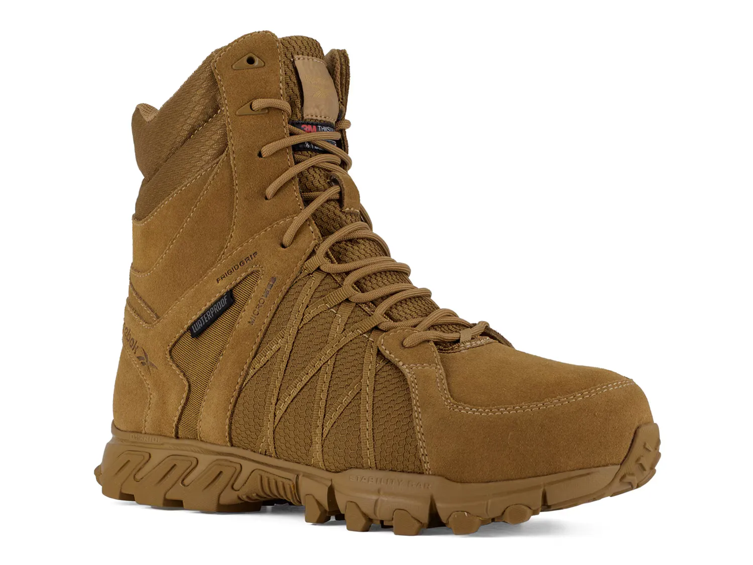 

Сапоги Trailgrip Tactical Composite Toe Work Boot Reebok Work, серо-коричневый