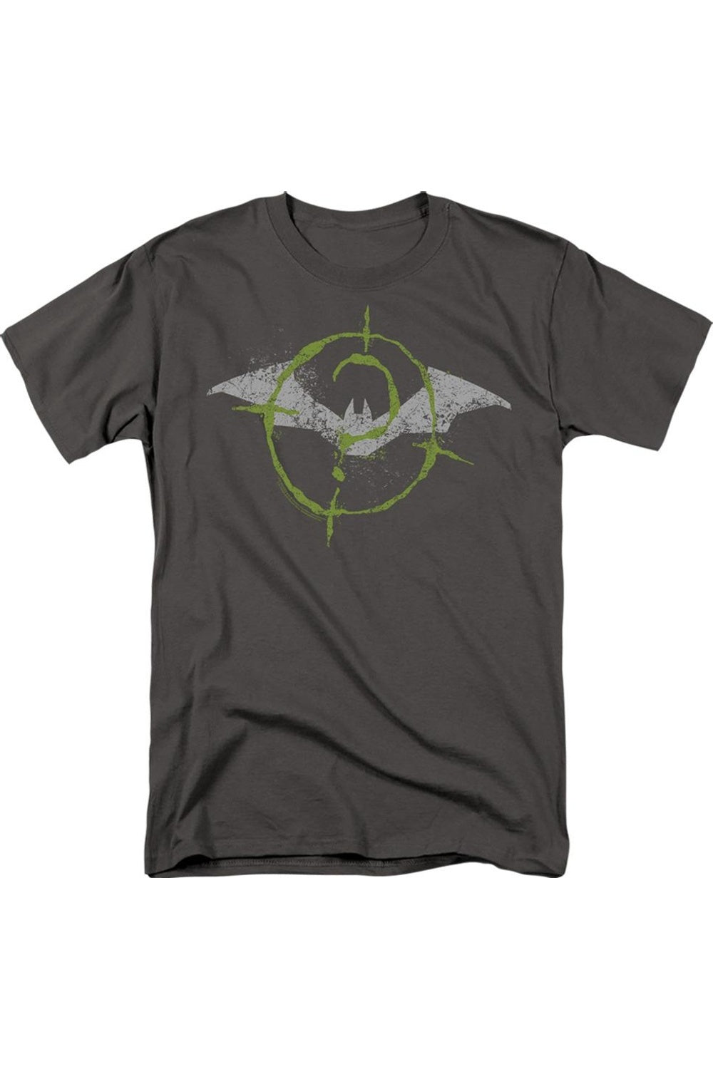 

Футболка с коротким рукавом для взрослых с логотипом Batman (2022) Scribbles Bat Gildan, цвет charcoal