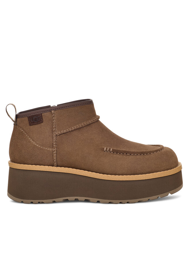 Ботильоны на плоской подошве Ugg, коричневый