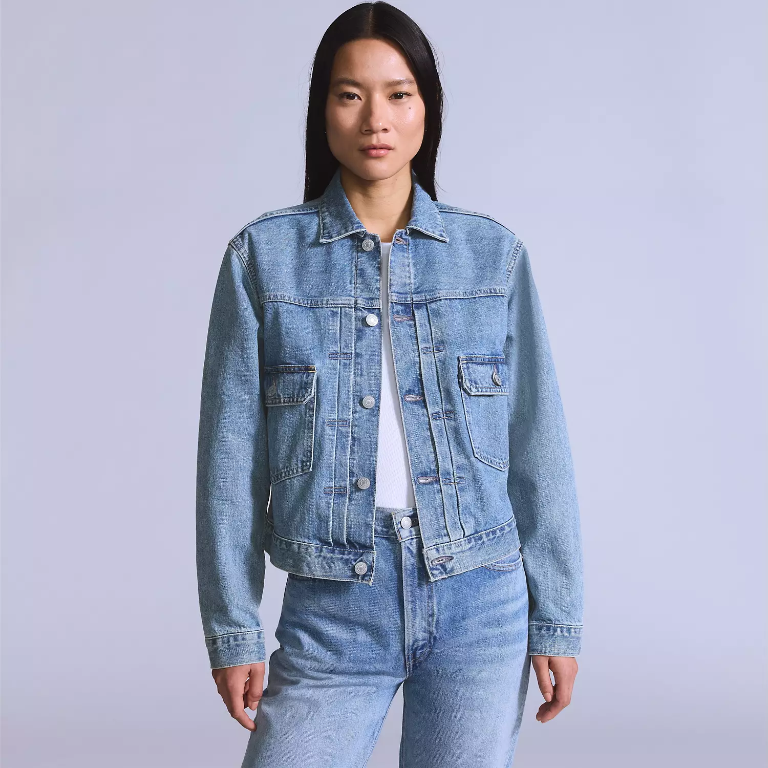 

Куртка типа II Levi's, цвет Pivot - Medium Wash