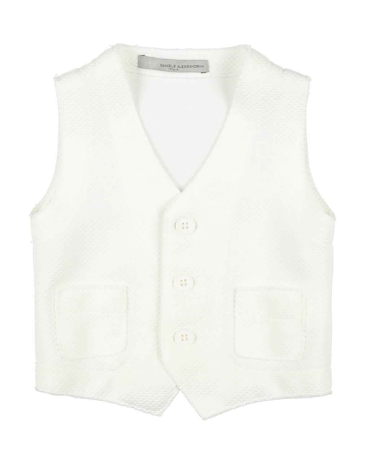 

Жилет для ребенка Daniele Alessandrini, белый