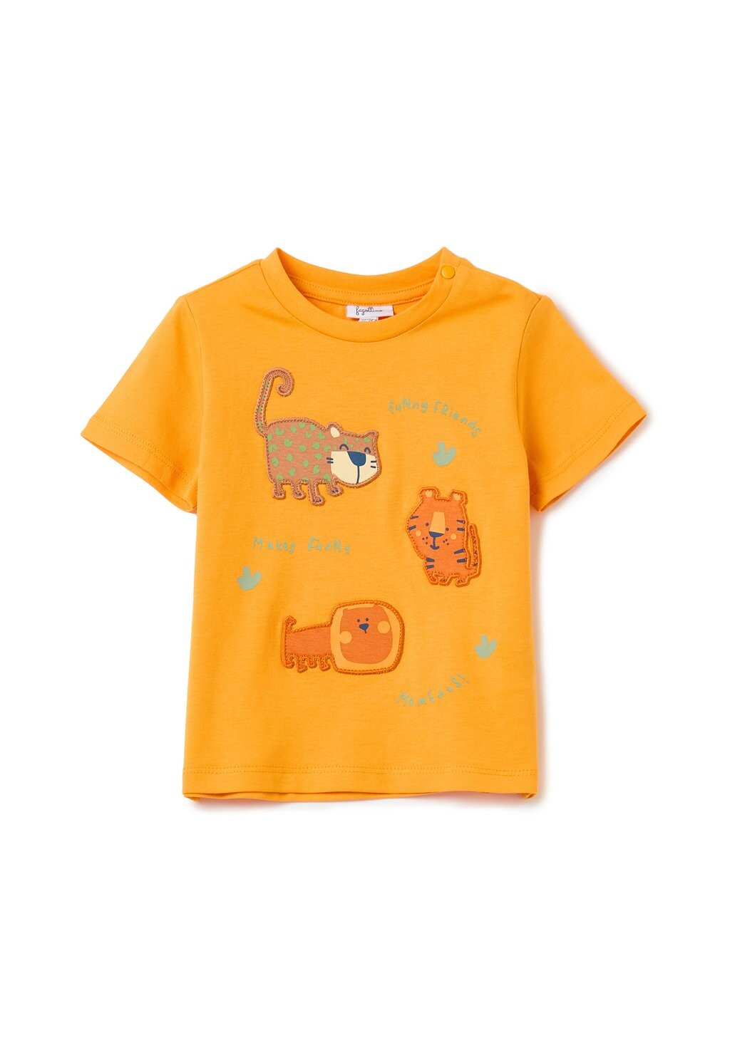 

Футболка с принтом BIPACK OVS, оранжевый