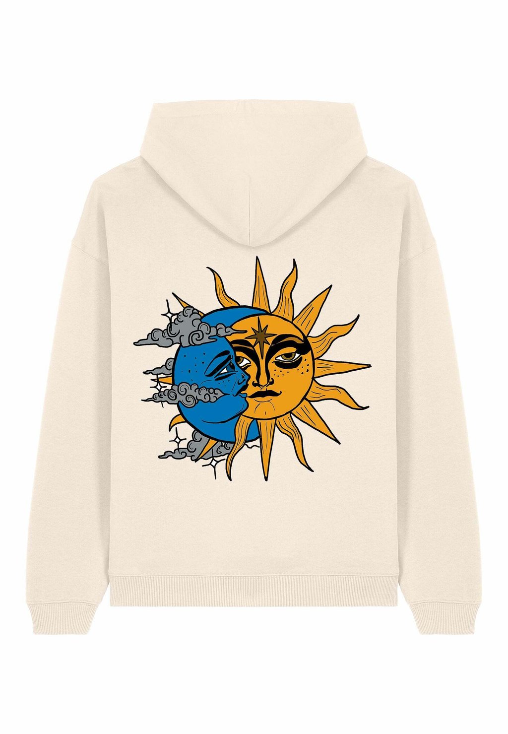 

Толстовка с капюшоном LUNAR BACK PRINT HEAVYWEIGHT - Sweatshirt Mira Paris, кремовый