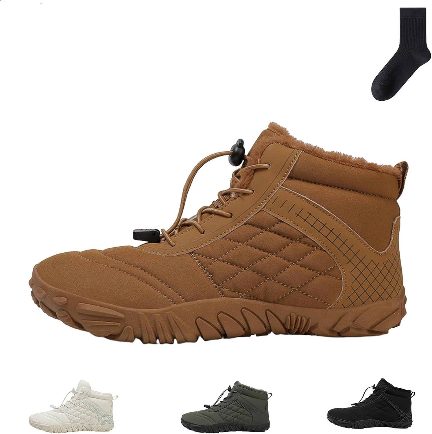 

Зимние походные босоножки, зимняя походная обувь, зимние походные ботинки, снегоступы с нулевым падением для женщин Miokuko, B-4 Men 14/16women