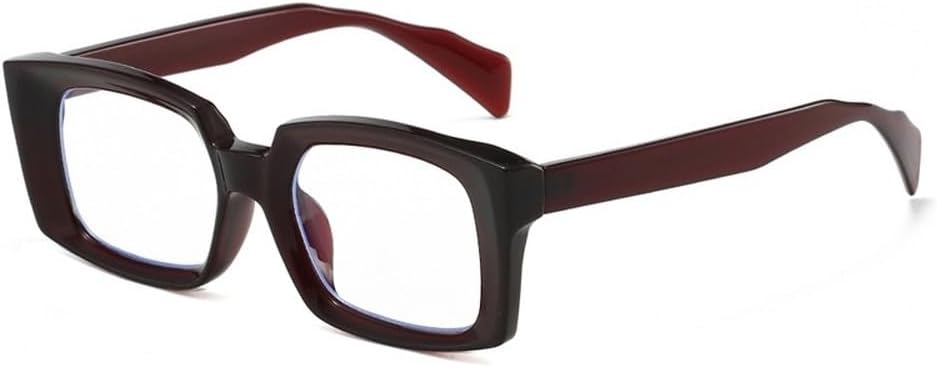 

Женские солнцезащитные очки квадратной формы, модные прозрачные градиентные линзы, защита от УФ-излучения UV400. Мужские солнцезащитные очки в тренде SKFGNX, Dark Red Clear