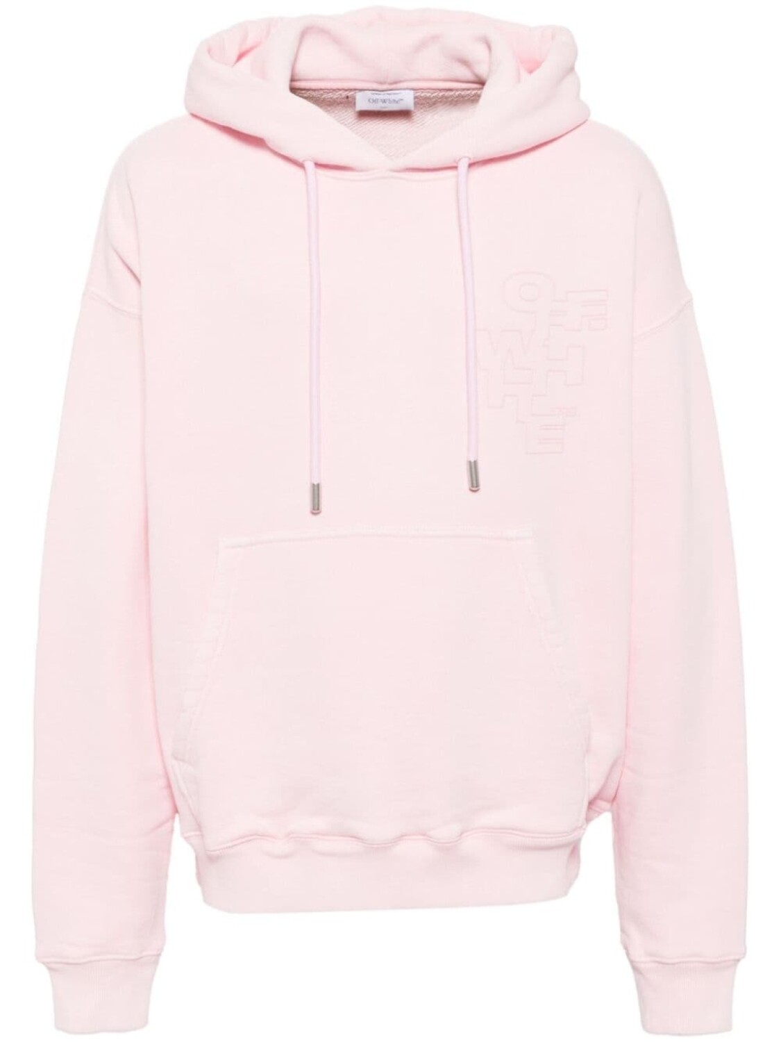 

Off-White худи с декором Arrow, розовый