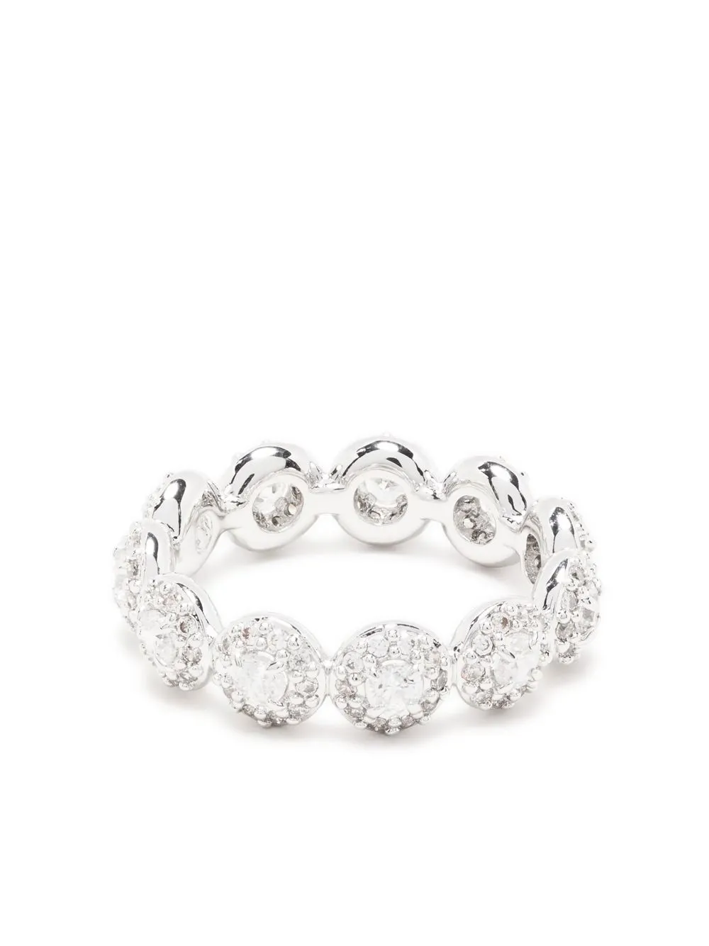 

Кольцо Una Swarovski, серебяный