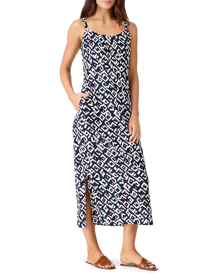 

Платье NIC+ZOE Petite Indigo Angles Dress, цвет Indigo Multi