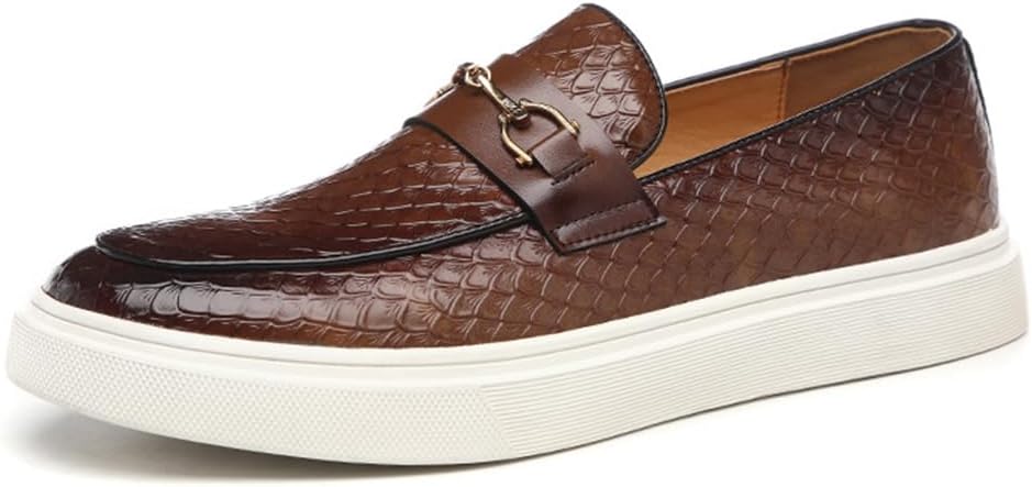 

Лоферы Vauxhaller из тисненой кожи, коричневый