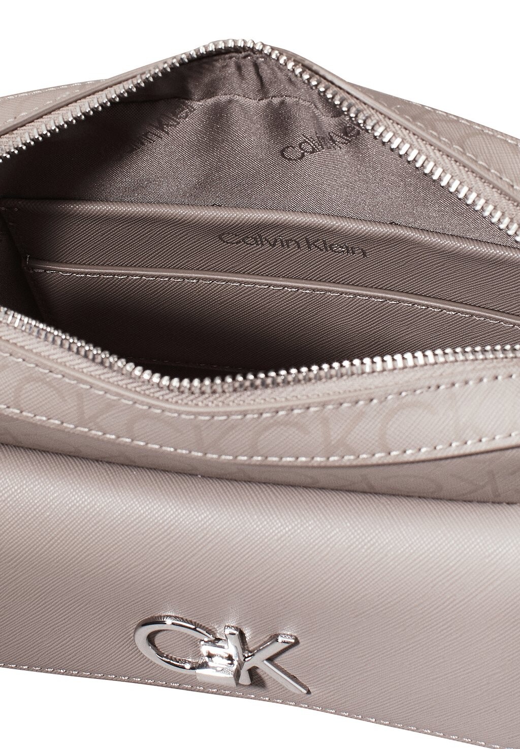 

Сумка через плечо RE-LOCK Calvin Klein, коричневый