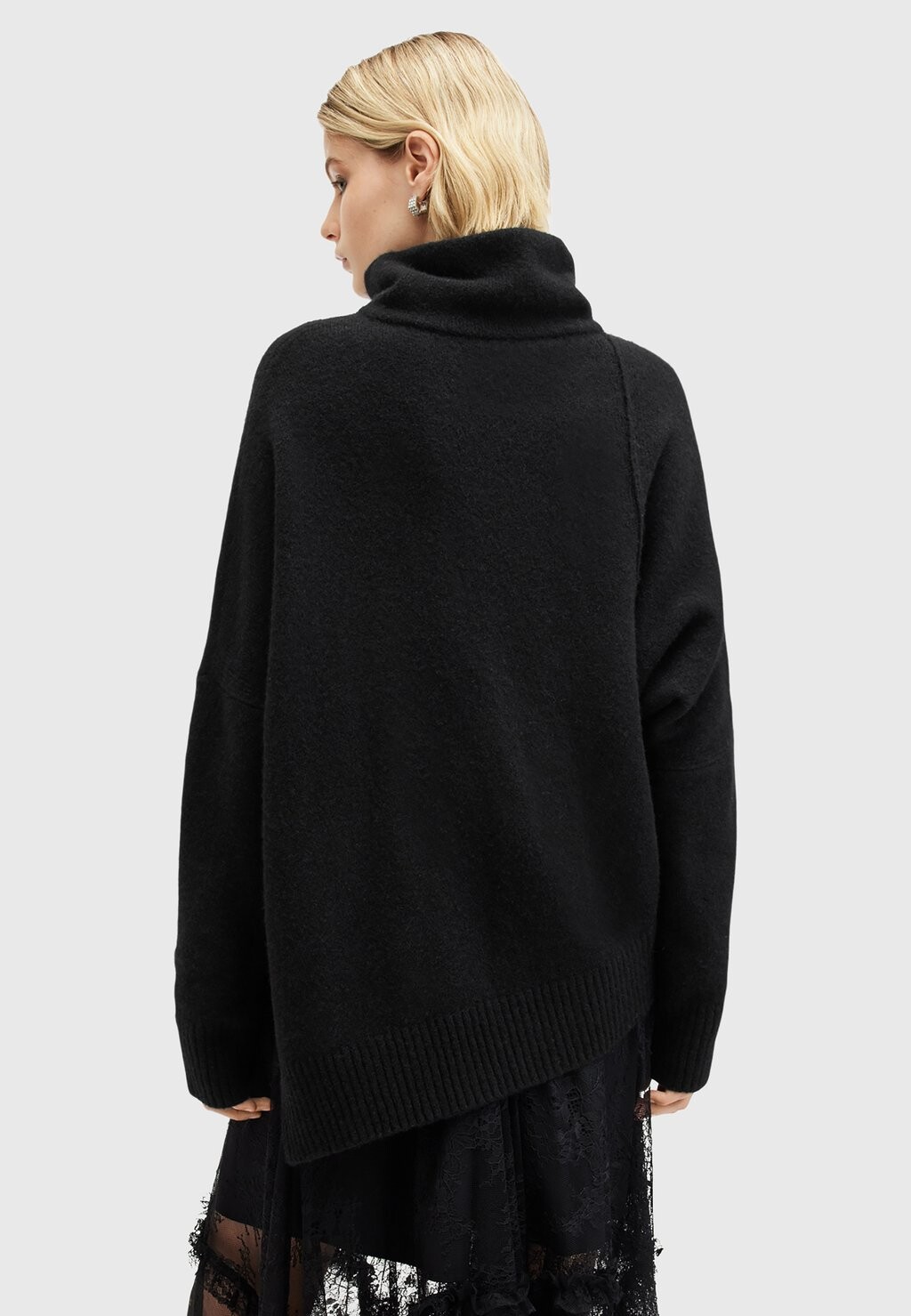 

Джемпер LOCK ROLL NECK AllSaints, черный