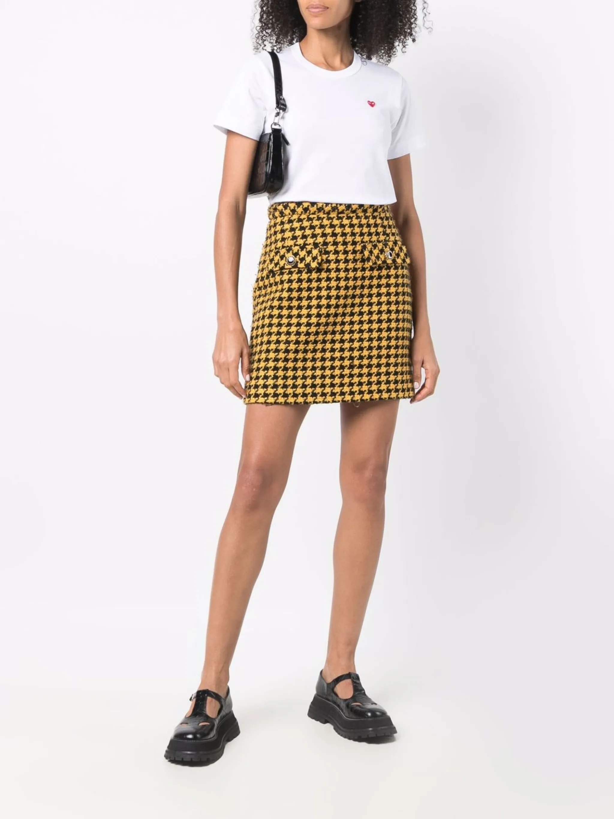 Футболка с нашивкой-логотипом Comme Des Garçons Play, белый — фото 2