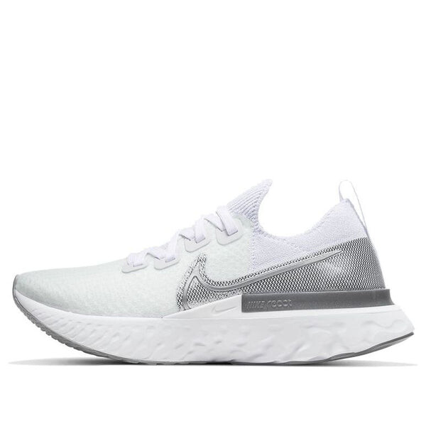 

Кроссовки React Infinity Run Flyknit Nike, белый