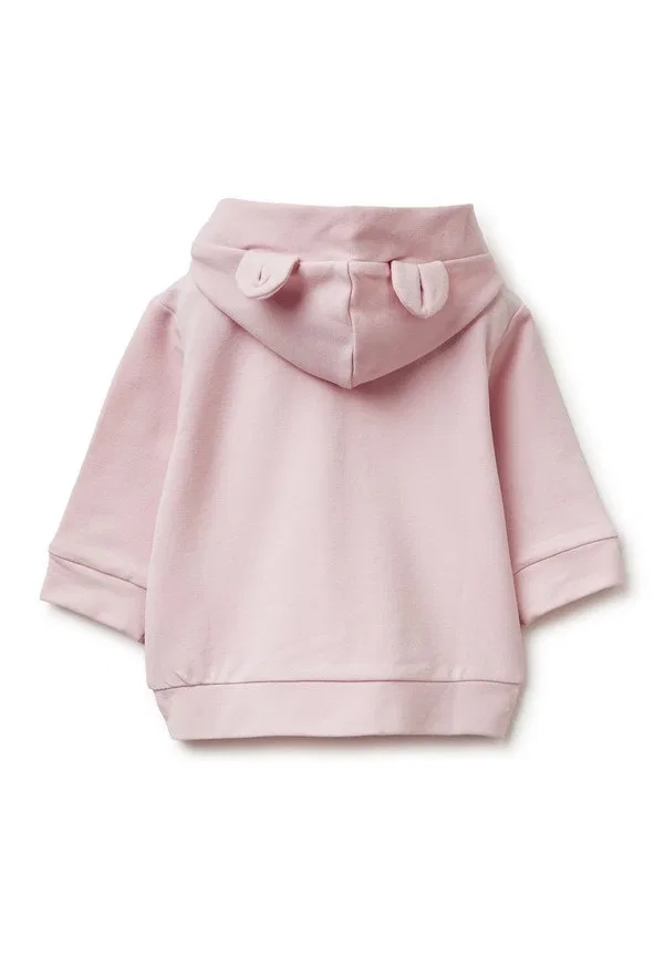 Толстовка на молнии. свитшот на молнии United Colors Of Benetton, Pink — фото 2