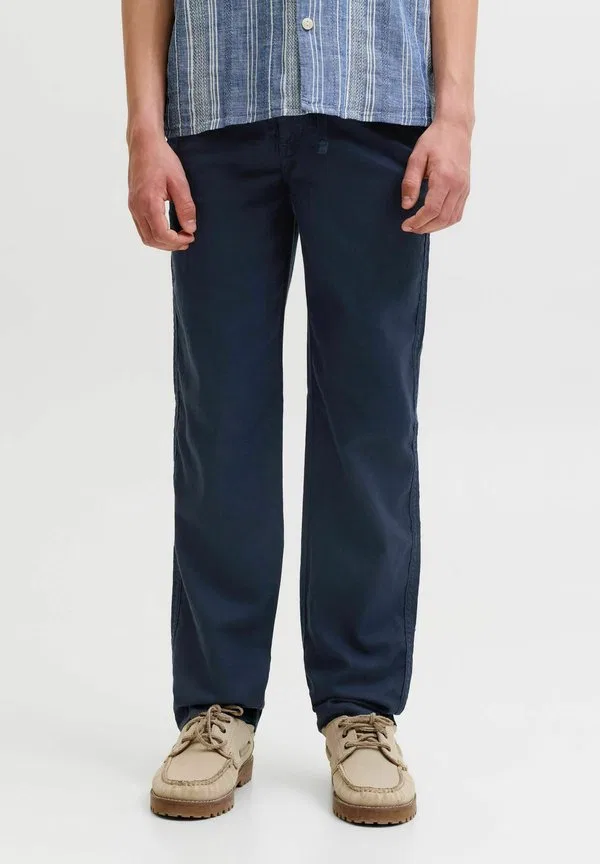 Свободные чулки, брюки свободного кроя для подростков Jack & Jones Junior, Dark Navy — фото 2