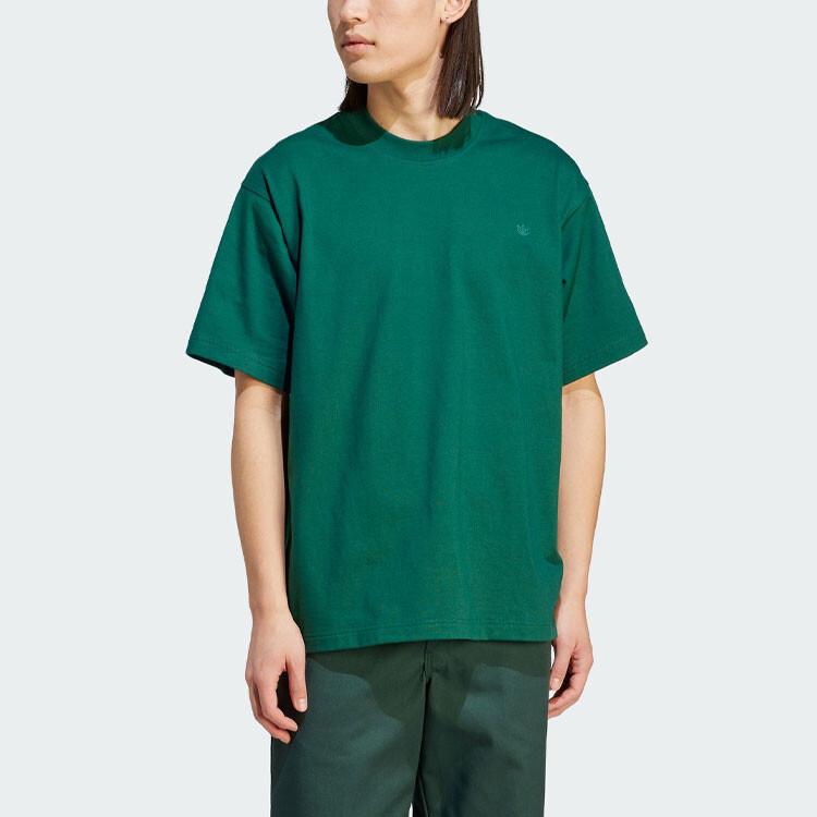 Футболка мужская лесная зеленая Adidas Originals, зеленый — фото 2