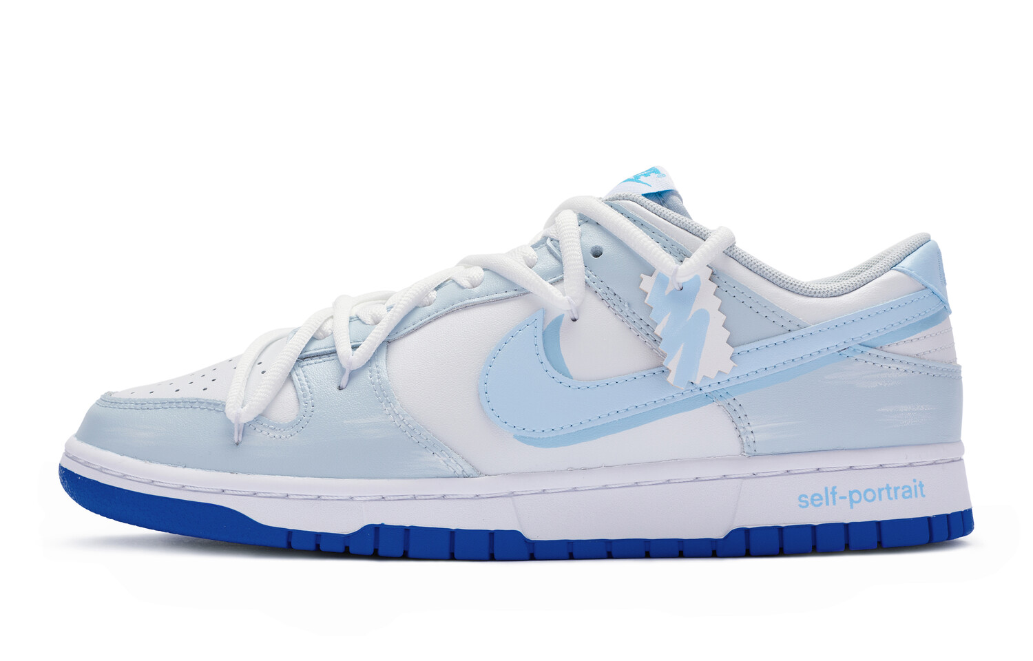 

Кроссовки Nike Dunk Skateboard Shoes Women's Low-Top Blue