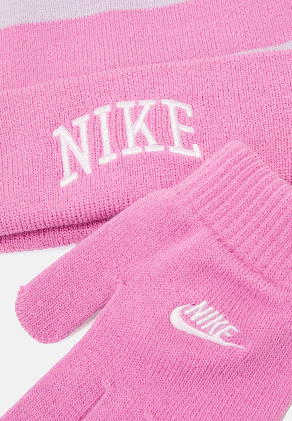 

Кепка CHUNKY STRIPE APEX BEANIE SET UNISEX Nike, розовый