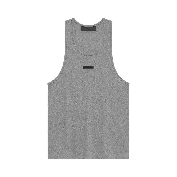 

Топ Fear of God Essentials Tri-Blend Tank Top, Light Heather Grey