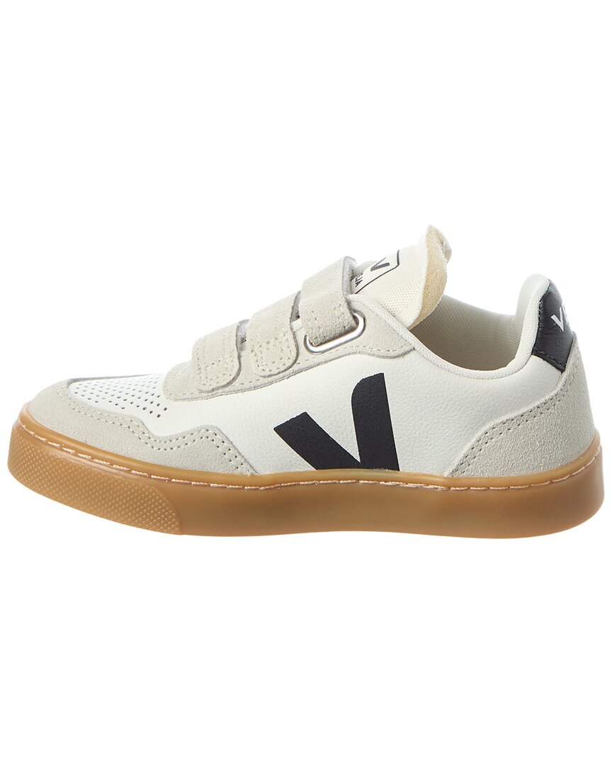 Кроссовки VEJA Small V-90 OT из кожи, белый — фото 2