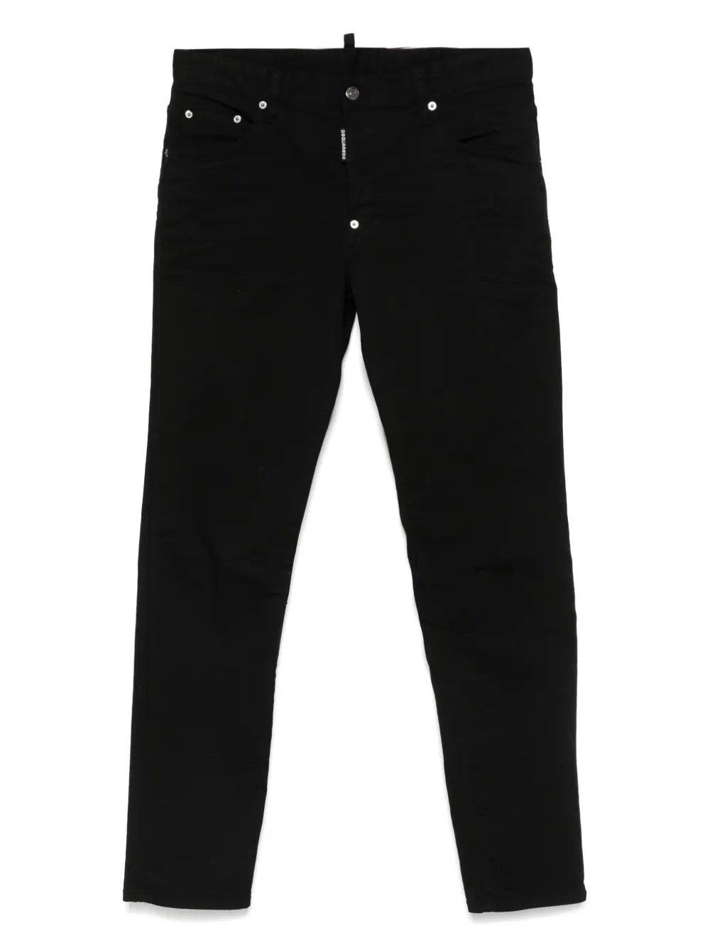 

Хлопковые джинсы DSQUARED2, черный