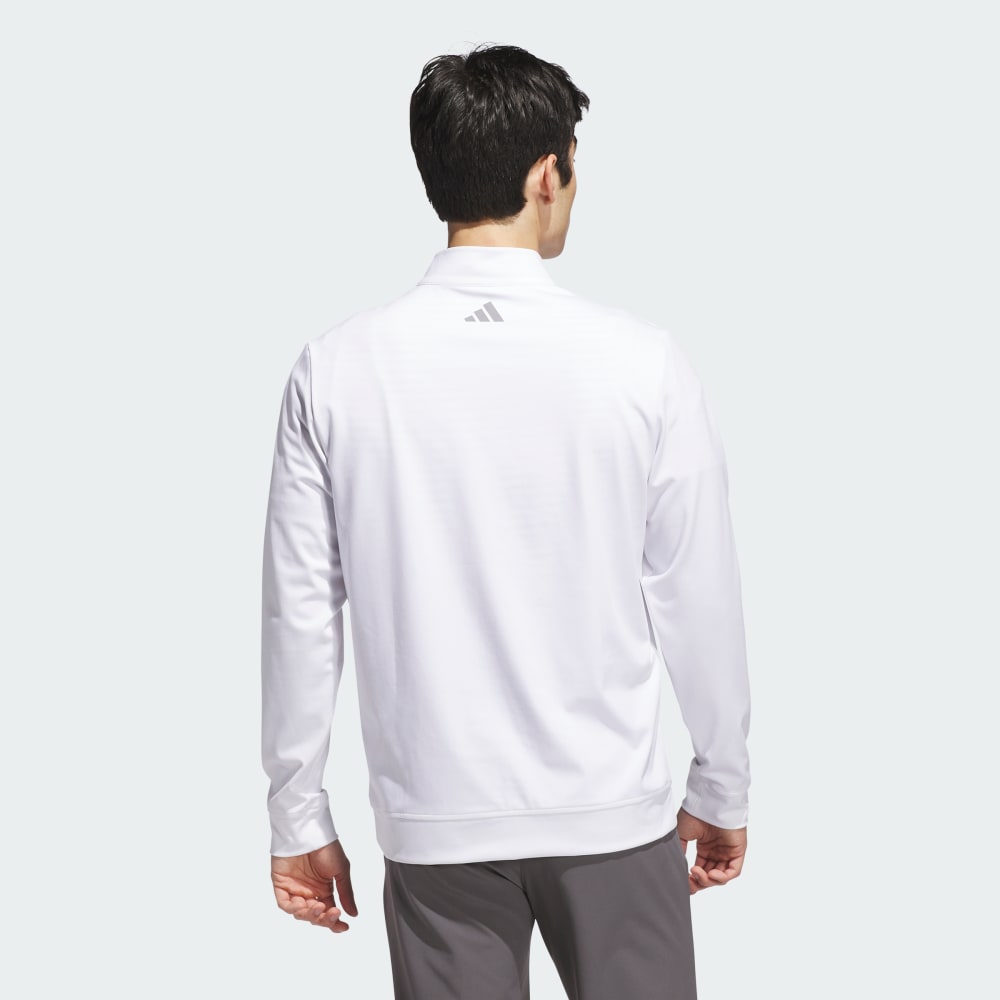 Толстовка Adidas Ultimate365 Classic Quarter-Zip, белый — фото 2