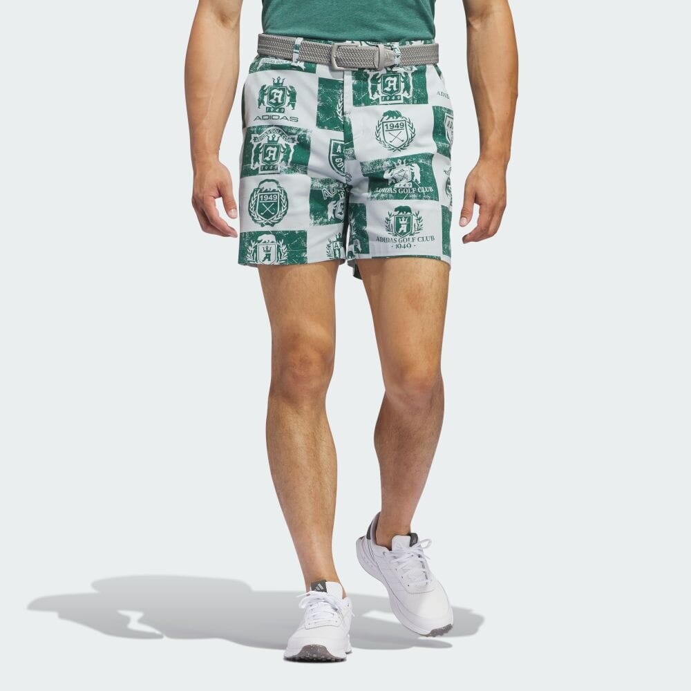 

Шорты Adidas GO-TO Crest Graphic Shorts, цвет Crystal Jade