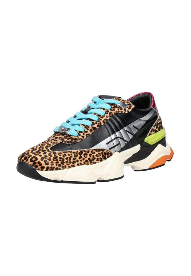 Кроссовки из замши/синтетики Steve Madden, цвет leopard