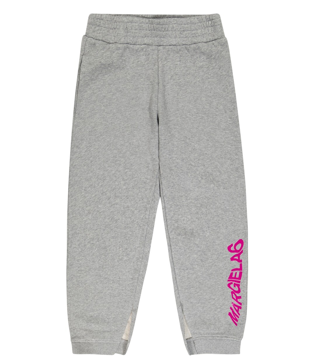 

Спортивные брюки из хлопкового джерси с логотипом MM6 Maison Margiela, серый