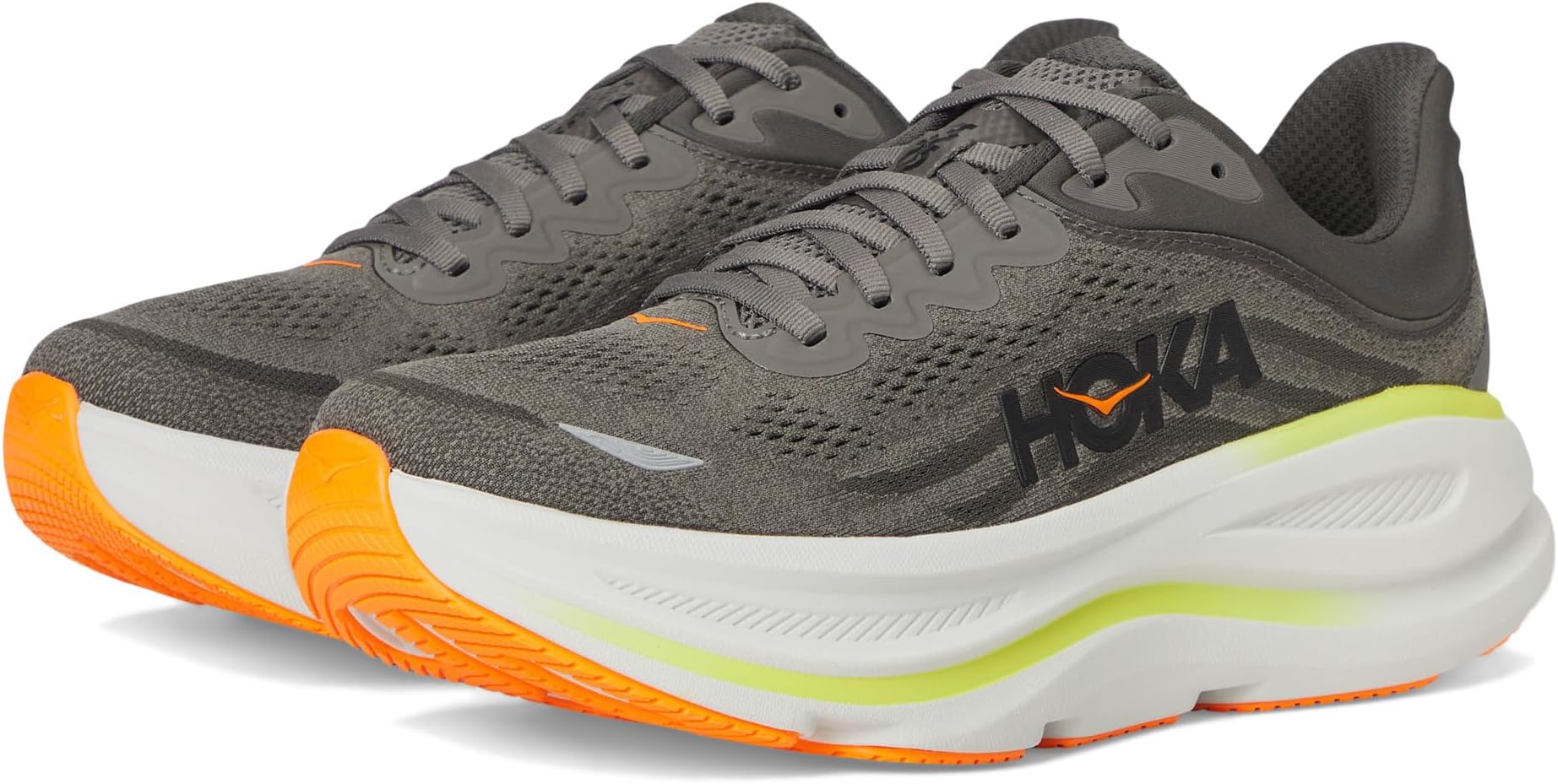 

Кроссовки Hoka Bondi 9, цвет Asphalt Grey/Gravel