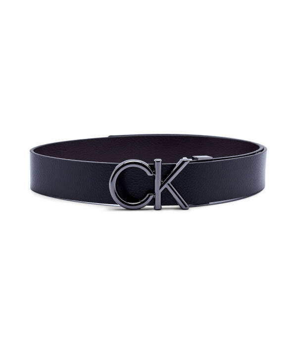

Ремень мужской Calvin Klein двусторонний кожаный, черный
