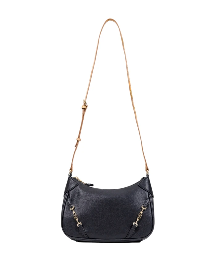 

Маленькая женская сумочка золотистого цвета Alviero Martini 1A Classe, черный