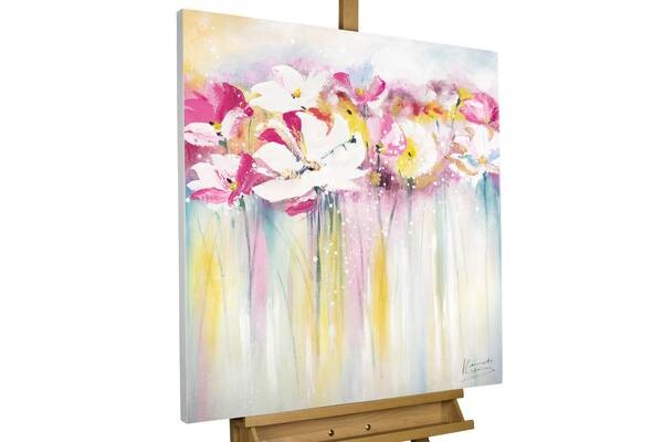 

Картина KUNSTLOFT handgemalt Rose Scented Summertime цвет pink/weiß