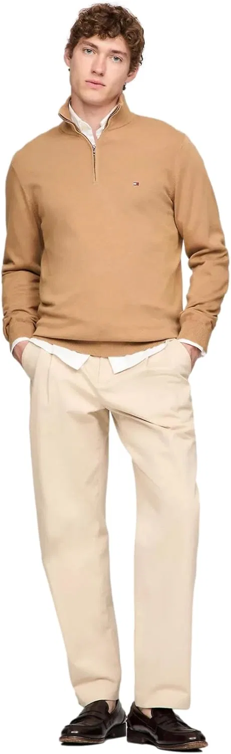 Толстовка Tommy Hilfiger, Pinecone Tan. — фото 2