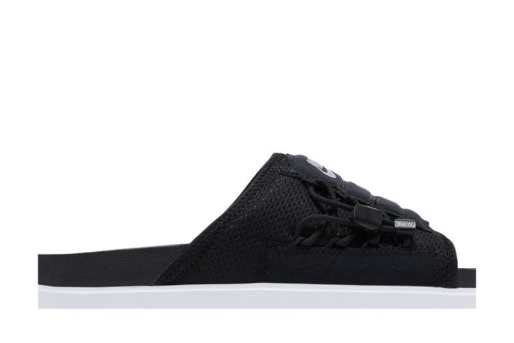 Сандалии Nike Wmns Asuna Slide 'Black', черный — фото 3