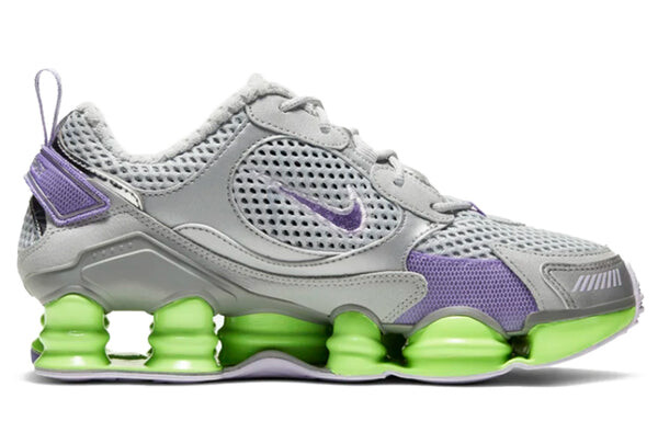 Кроссовки Shox Tl Nova Nike, серый — фото 2