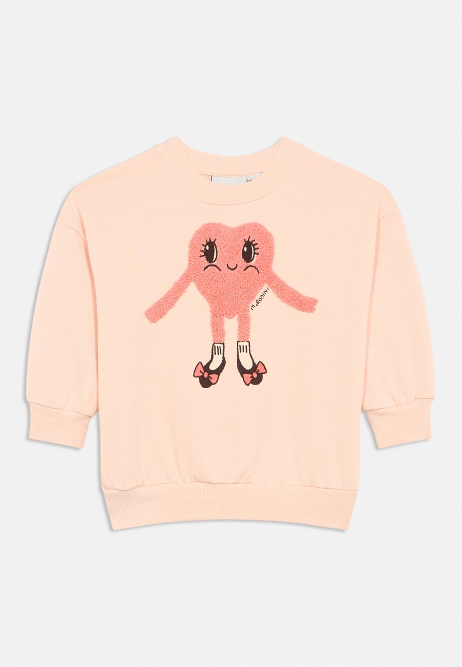 

Толстовка Mini Rodini HEART IN SHOES CHENILLE UNISEX, Pink