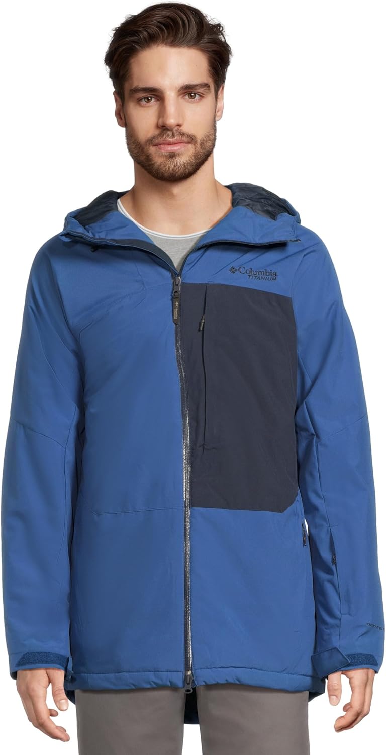 

Куртка Columbia Winter District III для мужчин, Mountain Blue/Collegiate Navy