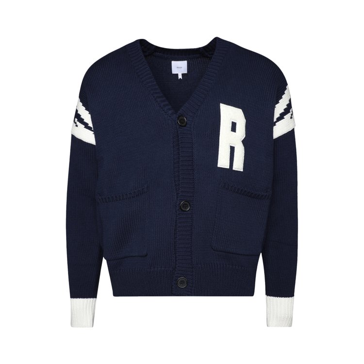 

Кардиган Rhude Lightning Knit Cardigan, синий