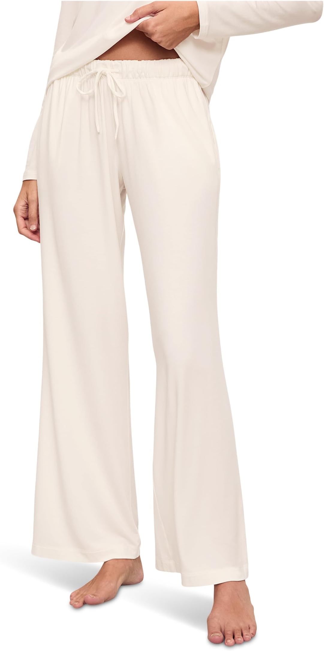 

Женские повседневные брюки прямого кроя Gisele Eberjey, Ivory