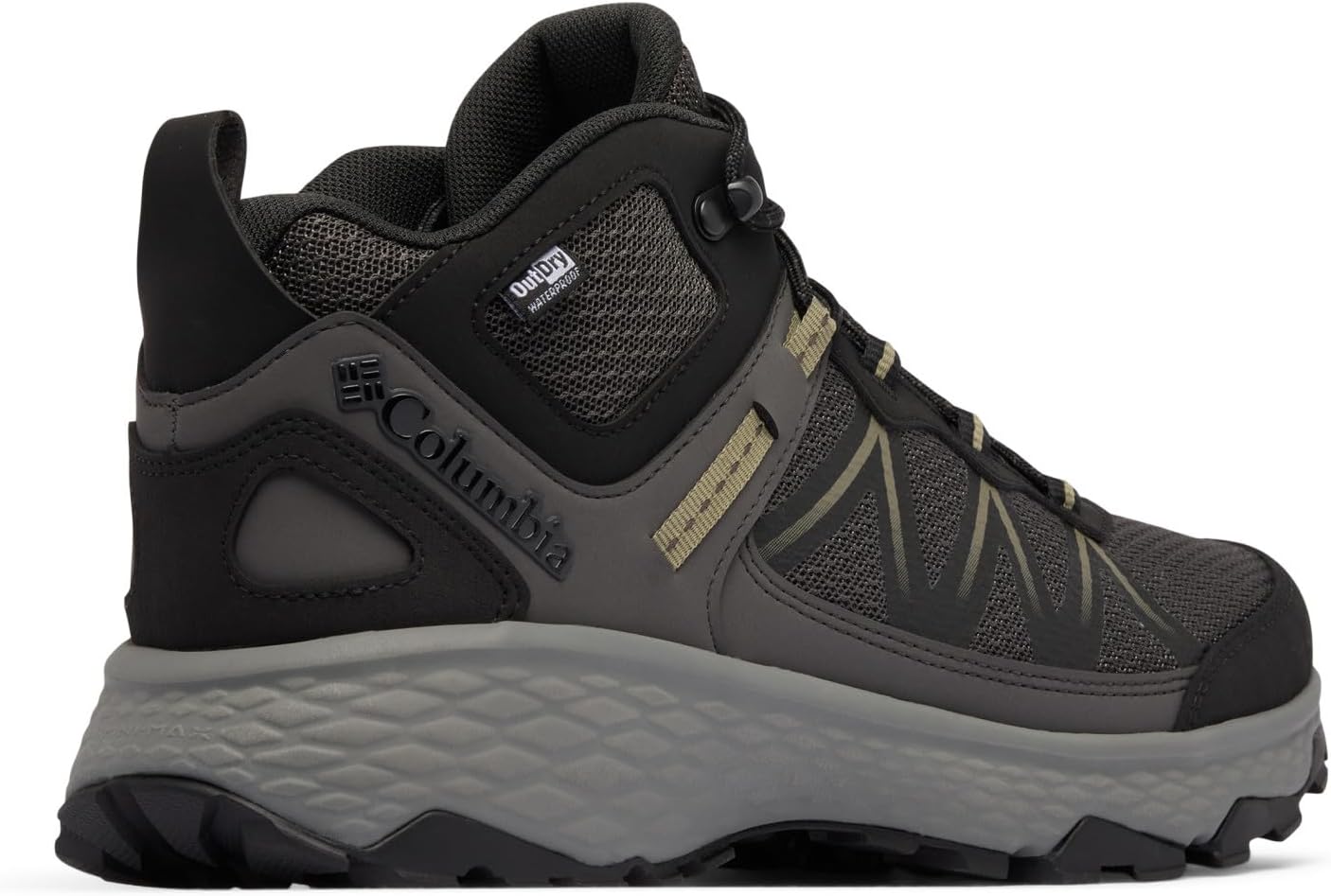Кроссовки для походов Columbia Peakfreak Rush Mid Outdry, Dark Grey/Stone Green — фото 2