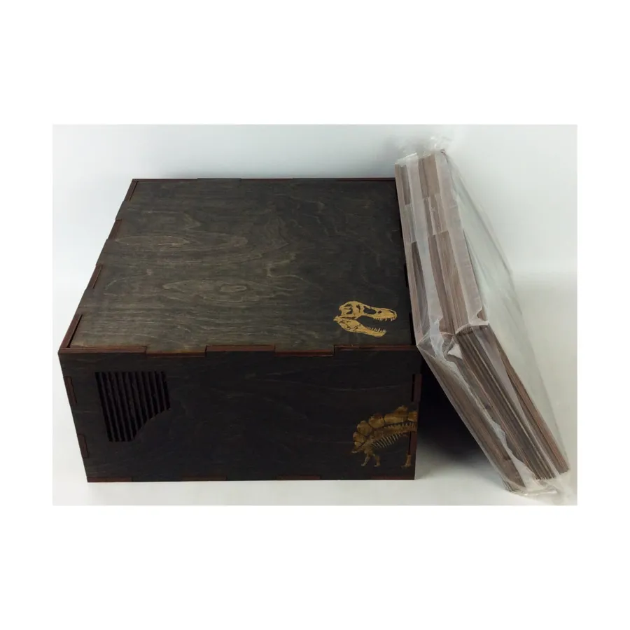 

Вставка «Остров динозавров» (черное дерево), Board Game Inserts (Daedalus Productions)