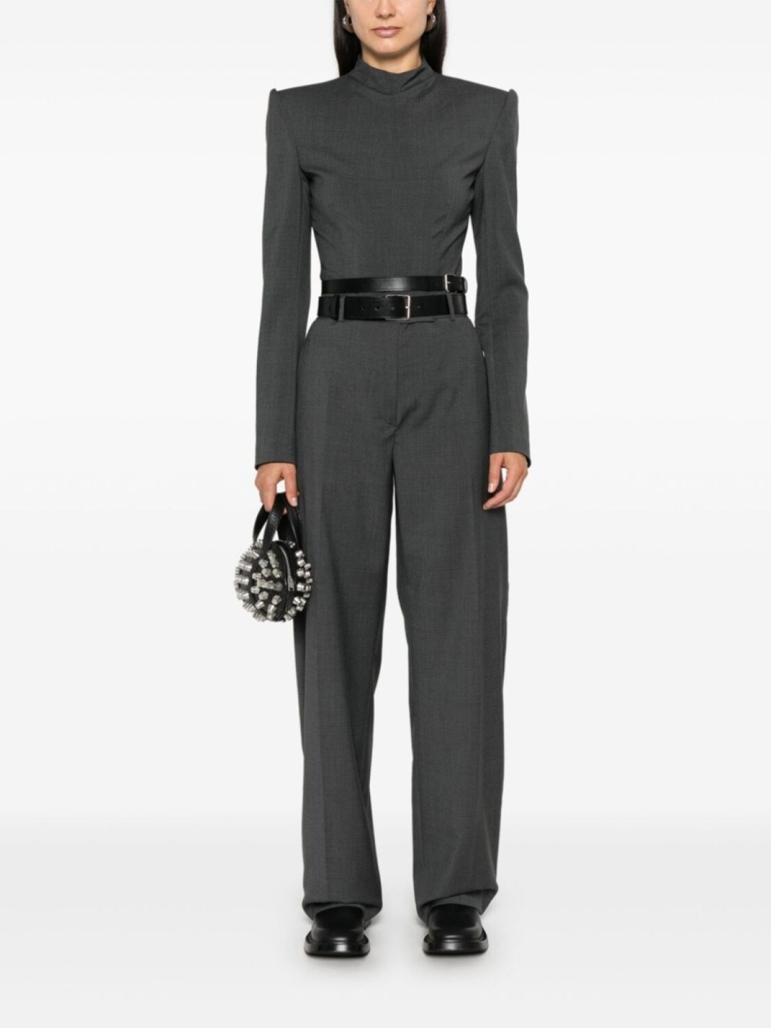 

Брюки Sportmax Ampezzo, серый
