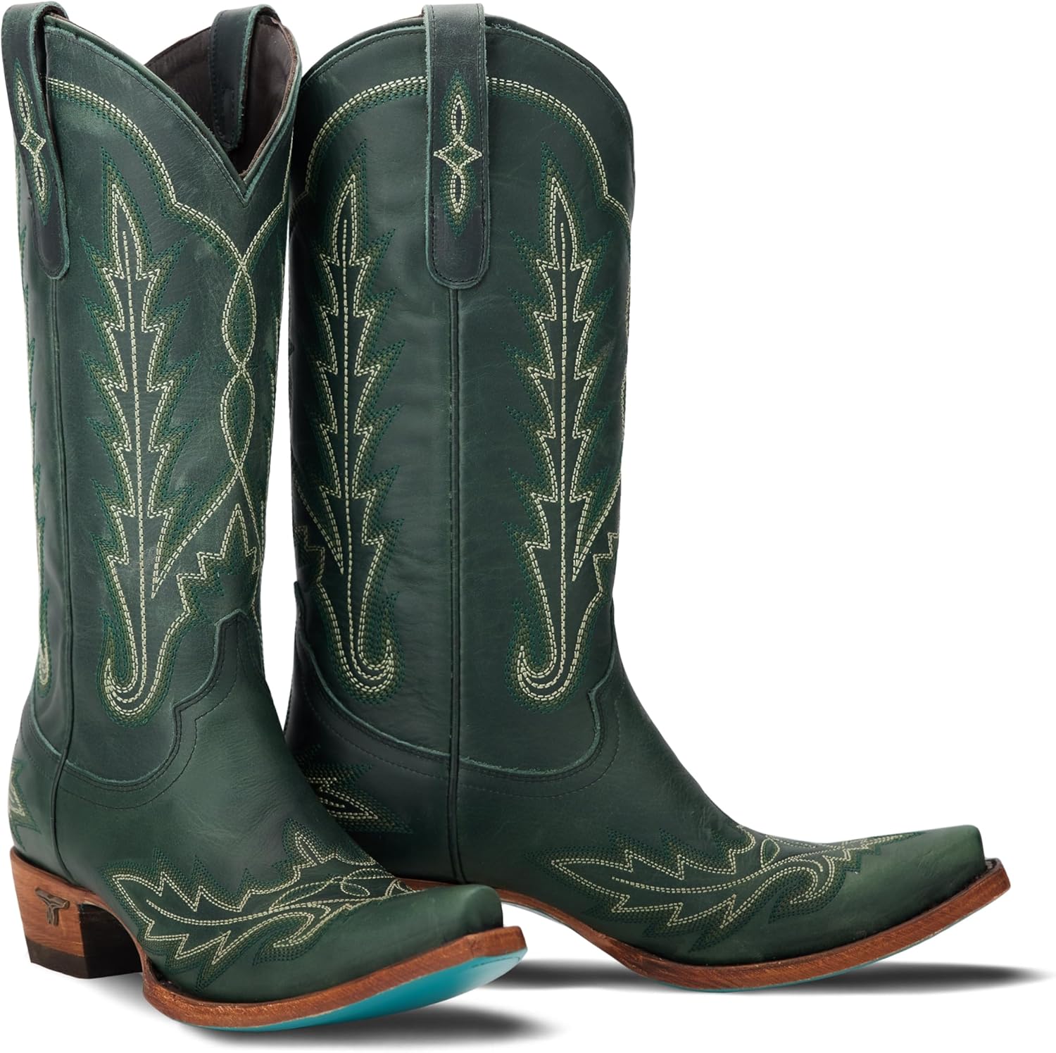 

Сапоги до середины икры Lane Lexington с керамической трещиной, Emerald